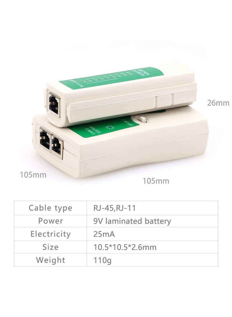 NSHL468 RJ45-RJ11 متعدد الوظائف شبكة LAN اختبار كابل اختبار معدات أداة  - Image 4