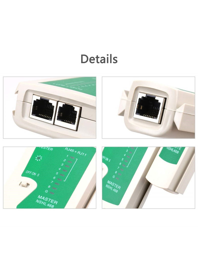 NSHL468 RJ45-RJ11 متعدد الوظائف شبكة LAN اختبار كابل اختبار معدات أداة  - Image 5