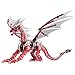 OreilleStar 3D Metal Dragon Puzzle Mechanical Model Building Kit Green and Red Assembly Puzzle for Adults Gift Red Dragon - Image 2
