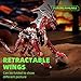OreilleStar 3D Metal Dragon Puzzle Mechanical Model Building Kit Green and Red Assembly Puzzle for Adults Gift Red Dragon - Image 4