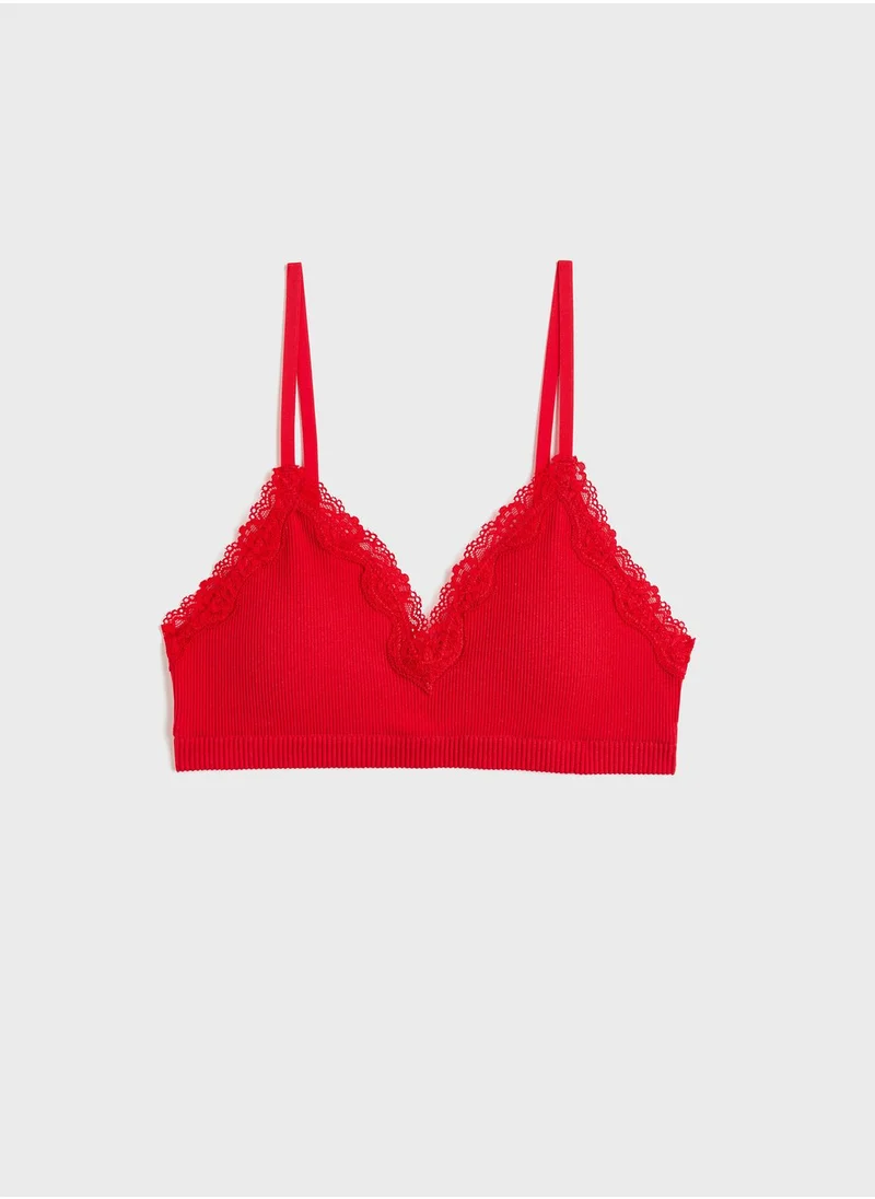 H&M Strap Detail Padded Bra