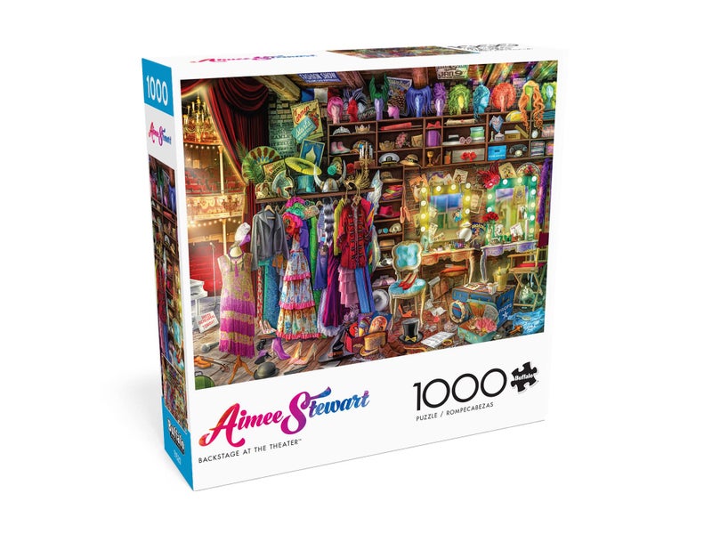 Buffalo Games - Aimee Stewart - Backstage at The Theater - 1000 Piece Jigsaw Puzzle - Challenging Puzzle Perfect for Game Nights - Finished Size is 26.75 x 19.75 - Image 3