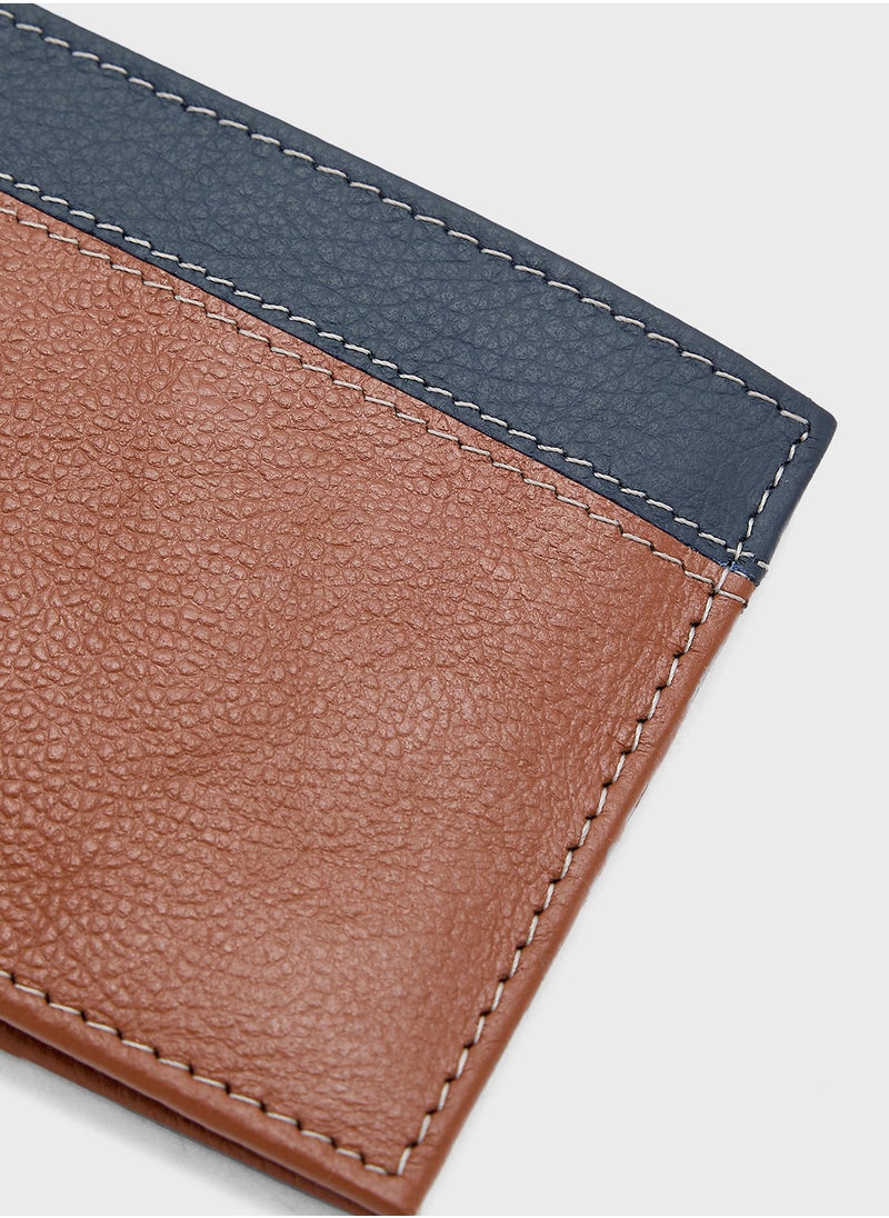 Robert Wood - Genuine Leather Casual Bi-Fold Wallet - Image 1