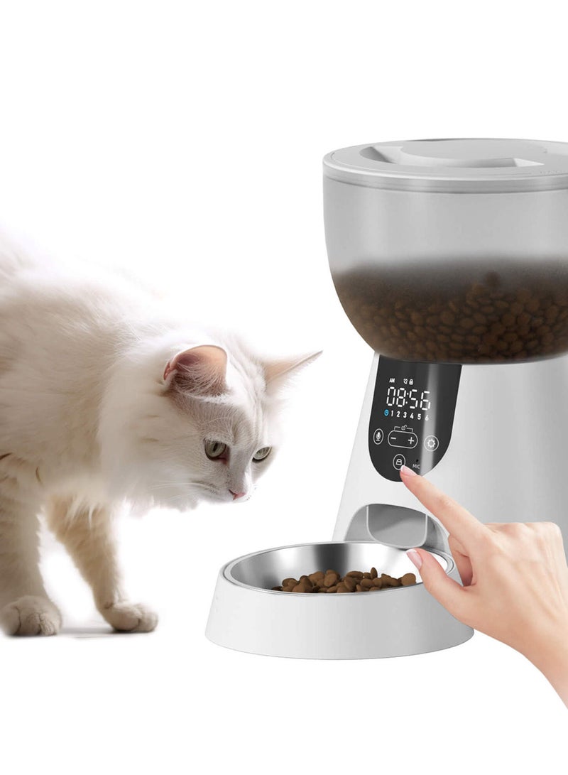 Kidle Automatic Food Feeder and Waterer Set Cat Feeder Pet Feeder and Water Dispenser for Dogs Cats Pets Animals - Image 2