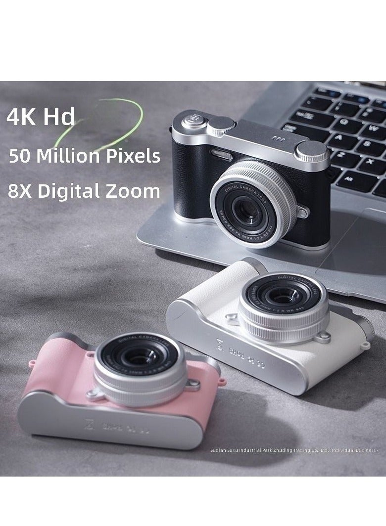 ميباي كاميرا رقمية ثنائية العدسة عالية الدقة بتصميم رجعي للأطفال - 20 ميجابكسل CCD، تقريب 8x، تصوير فوري، نقل الصور إلى الهاتف - Image 3