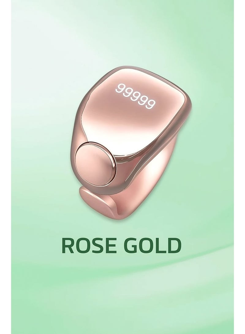 WESLAMIC iTasbih FAITH Smart Tasbih Zikr Ring, OLED Display, Zikr Counter, Prayer Reminders, 5 Adjustable Sizes, Wireless Charging, Waterproof, Bluetooth Enabled Perfect Gift for Any Occasion - Image 2