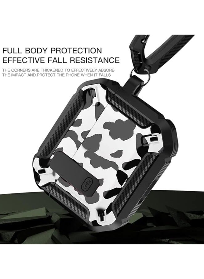 Compatibility With Airpods Pro 2nd Case Fashionable Camouflage Pattern Cover for airpod Pro 2 TPU+PC Material，Shock-Proof and Drop-Proof for Air pods Pro2  - Image 2