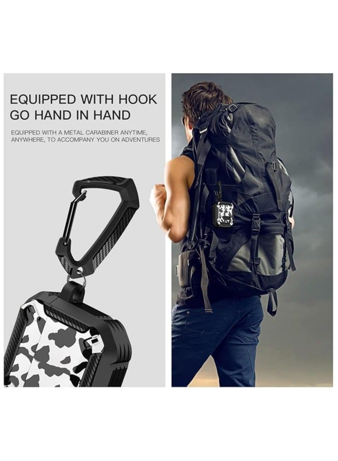 Compatibility With Airpods Pro 2nd Case Fashionable Camouflage Pattern Cover for airpod Pro 2 TPU+PC Material，Shock-Proof and Drop-Proof for Air pods Pro2  - Image 3