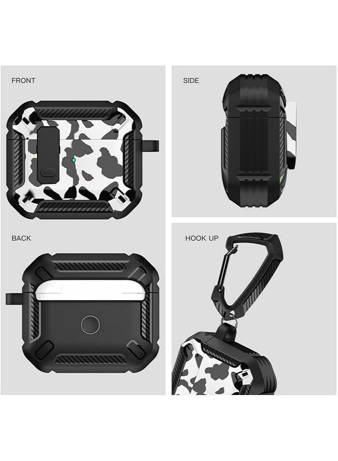 Compatibility With Airpods Pro 2nd Case Fashionable Camouflage Pattern Cover for airpod Pro 2 TPU+PC Material，Shock-Proof and Drop-Proof for Air pods Pro2  - Image 4