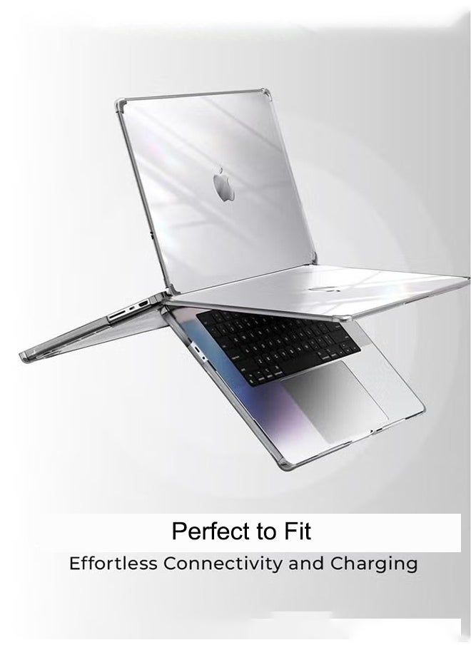 Prostyle MacBook Air 16.2 inch Crystal Clear Case, Hard Shell Case Compatible with 16.2 MacBook Pro A2780 A2485 2021  - Image 4
