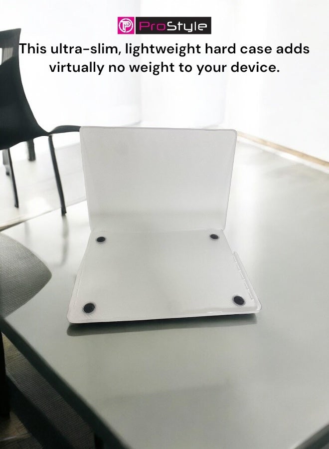 Prostyle MacBook Crystal Clear Case, Hard Shell Case Compatible with  MacBook Pro A2780 A2485 2021 - Image 2