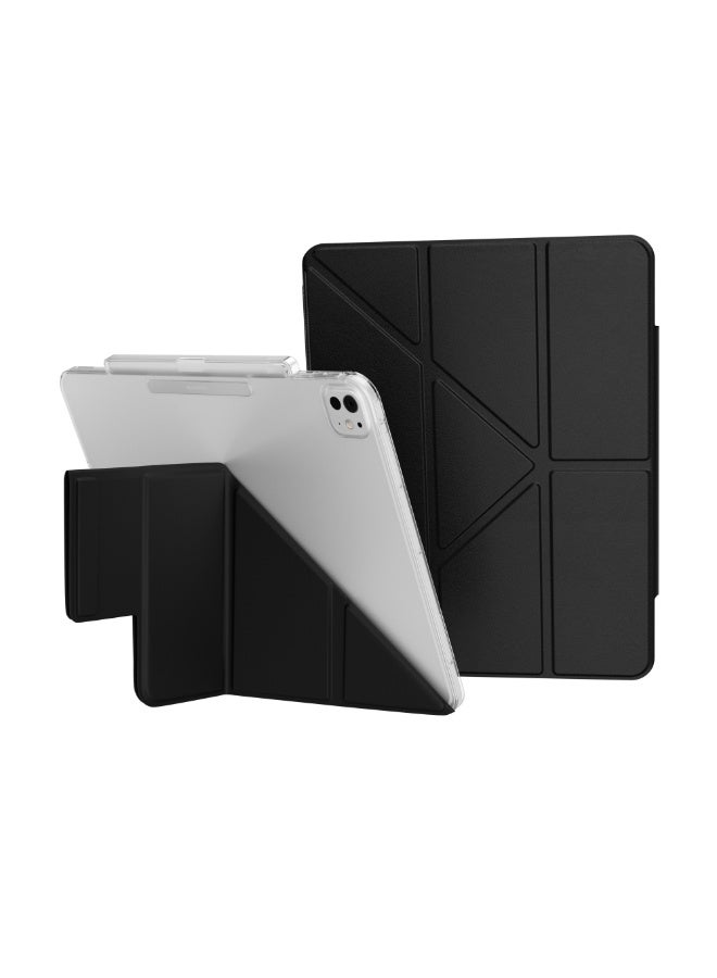 Mageasy FaceT Folio Case W/Pencil Holder For Ipad Pro 13- Black - Image 1