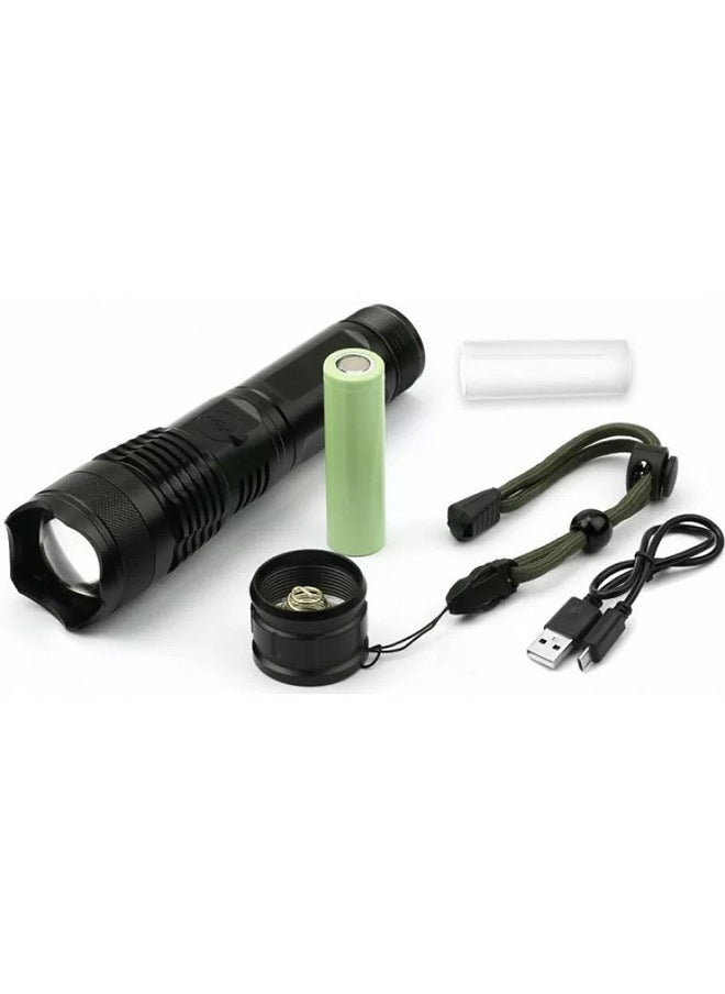 Westinghouse Lighting - Westinghouse WF393 Super Bright USB Rechargeable LED Flashlight, 1200 Lumens, 8 Hours Runtime, 5 Lighting Modes, Adjustable Focus - Image 1