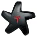 Custom Cut Graphics Wheel Logo Decal Overlay Stickers for Tesla Refresh Juniper Model Y 2026 to Current 19in Crossflow 20in Helix 20 5pc Set Gloss Red - Image 2