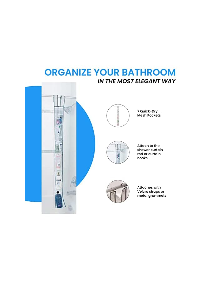 Raxoom Fusion Hanging Shower Caddy - Image 4
