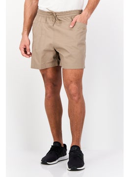 Reebok Men Sportswear Fit Outdoor Shorts, Taupe  - Image 1