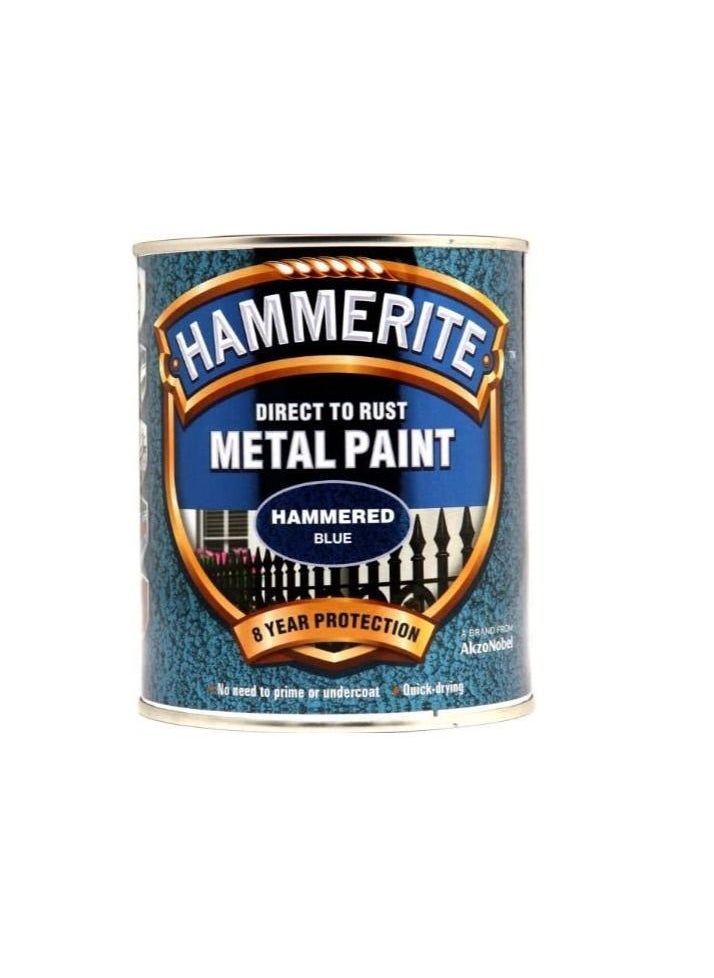 Hammerite Metal Paint Hammered Blue 750ml - pzsku/ZCA2F45C5D49CEA651C59Z/45/_/1654771072/fb9c54cf-d44f-4e98-bd3d-12d160ffb10a