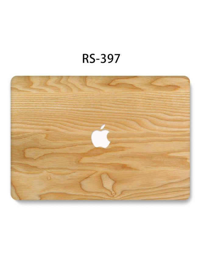 Generic - Macbook Protective Cover For Apple Laptop Case Air Pro Color Painted Wood Grain Computer Case-Color:RS-397-Applicable Model:Retina12(A1534) - Image 1