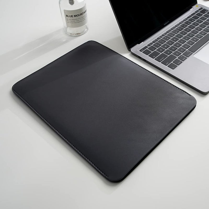 Benfan Laptop Sleeve 14 Inch Compatible With New 14 Inch Macbook Pro A2992/2918 M3 A2442  A2779  Surface Laptop 13.5 Color Dark Grey - Image 1