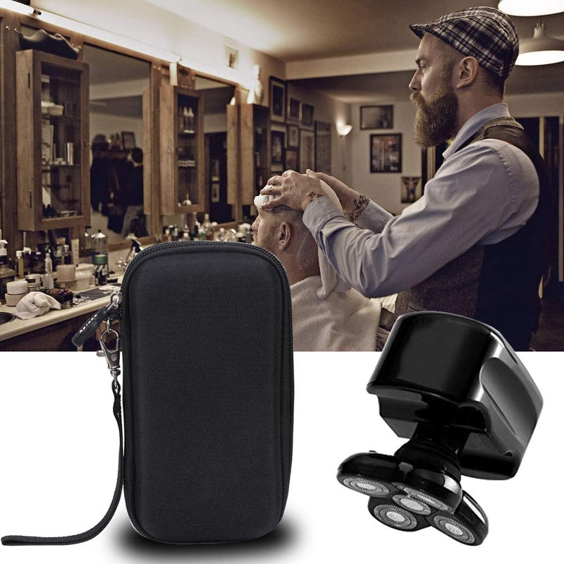 Aproca Case Compatible with Skull Shaver Pitbull Silver PRO SX5 Head and face Shaver, Portable Storage Bag for Accessories (Black-New) - Image 4