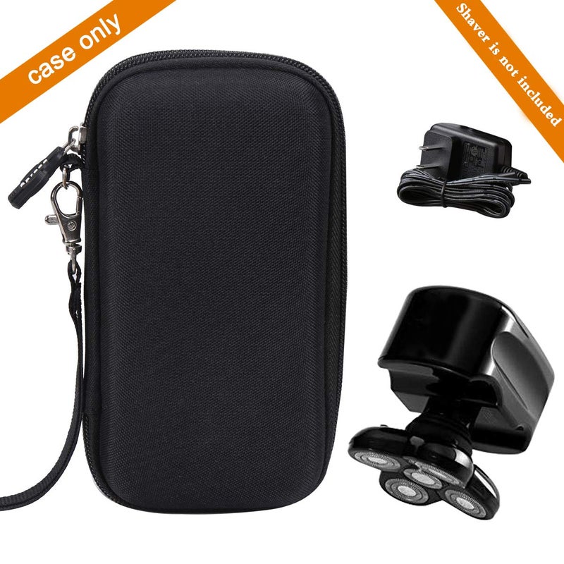 Aproca Case Compatible with Skull Shaver Pitbull Silver PRO SX5 Head and face Shaver, Portable Storage Bag for Accessories (Black-New) - Image 5
