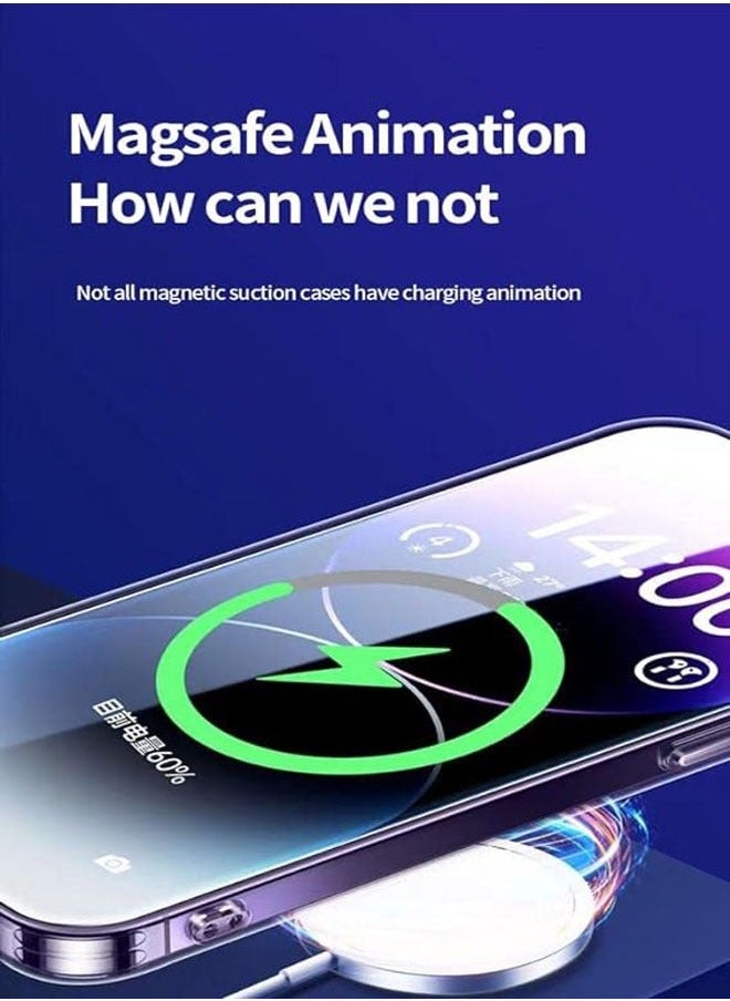 مجموعة هدايا 5 في 1 لهاتف iPhone 14/15 Series تحتوي على شاحن مغناطيسي + كابل شحن سريع PD رأس بريطاني بنك طاقة حافظة هاتف مغناطيسية.