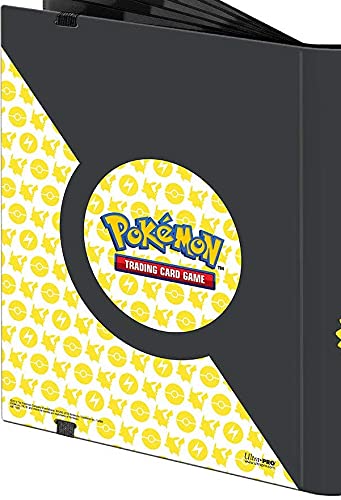 Ultra Pro: 9-Pocket Pokémon Full-View Pro Binder, Pikachu, Holds 360 Cards in Ultra Pro Deck Protector Sleeves, Durable, All Materials Made From Archival-Safe, Acid-Free, non-PVC Material - Image 3