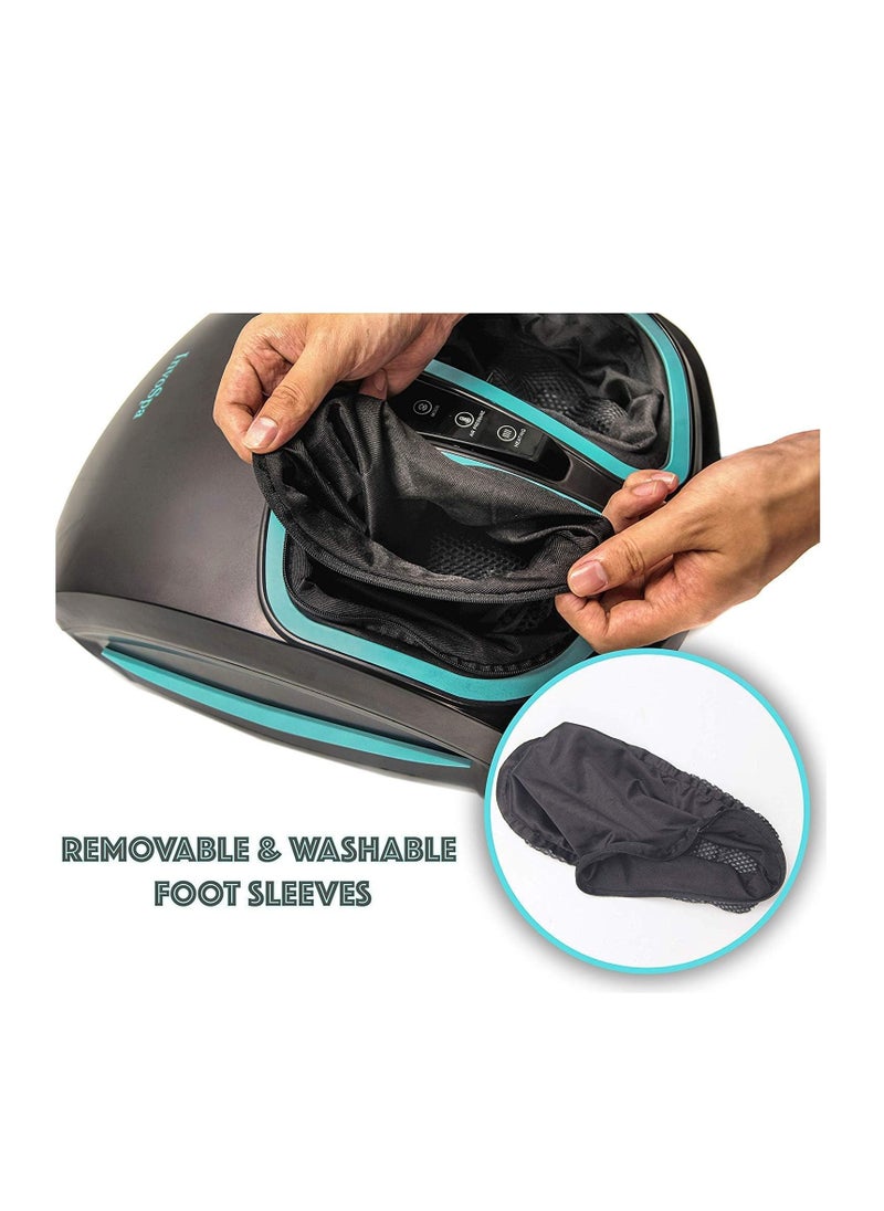 Cool Baby Coolbaby Shiatsu Foot Massager Machine With Heat Electric Deep Kneading Massage Air Compression Circulation, Feet Legs, Plantar Fasciitis, NEUropathy Chronic Nerve Pain Therapy Spa Gift  - Image 4