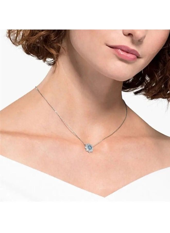 Sunshine Rhodium Plated Pendant Necklace  - Image 2
