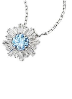 Generic Sunshine Rhodium Plated Pendant Necklace  - Image 3