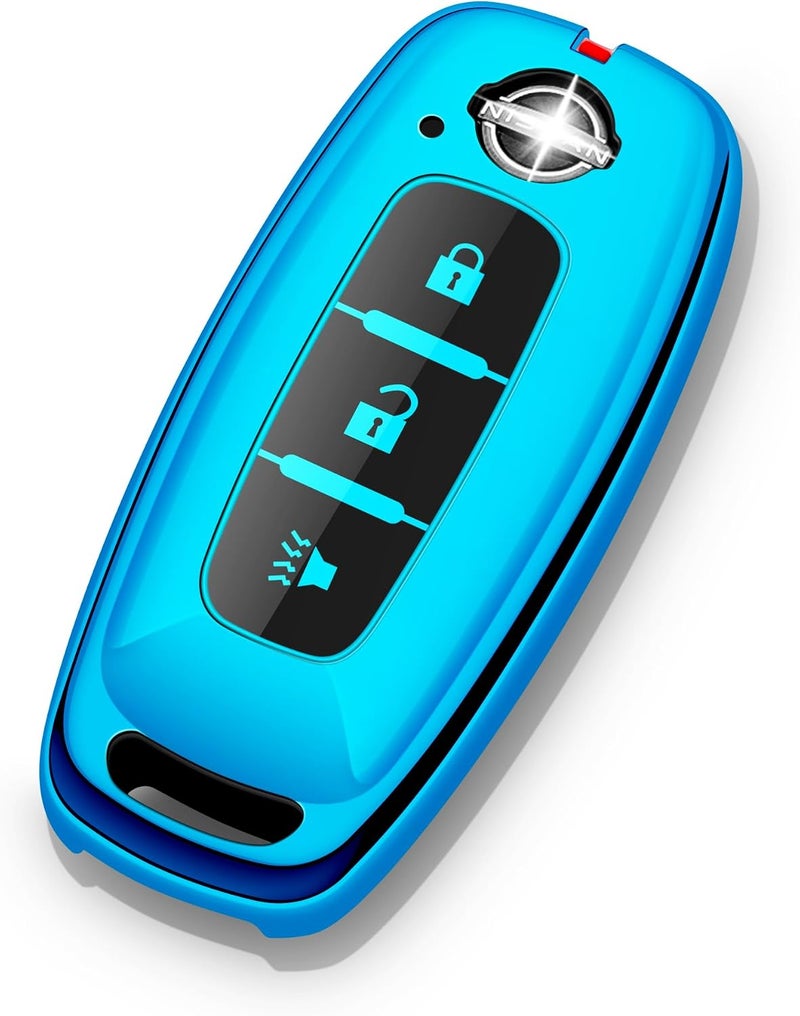 ZSPDACC Key Fob Cover for Nissan 2024 2025 Car Key Case Protector 3 Buttons for Ariya Kicks Pathfinder Rogue Accessories - Image 1
