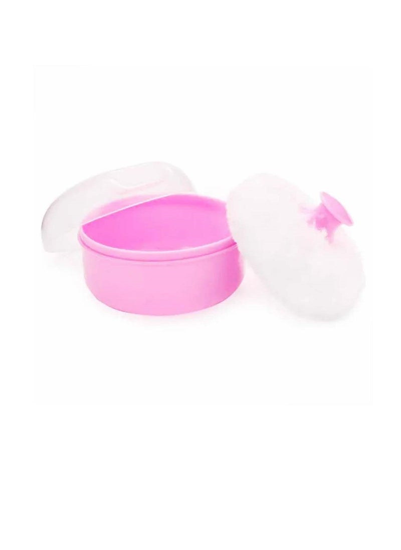 STAR BABiES Star Babies - Combo Pack of 2- Powder Puff with Disposable Scented Bag (5 Pcs w/Dispenser) - Pink  - Image 4