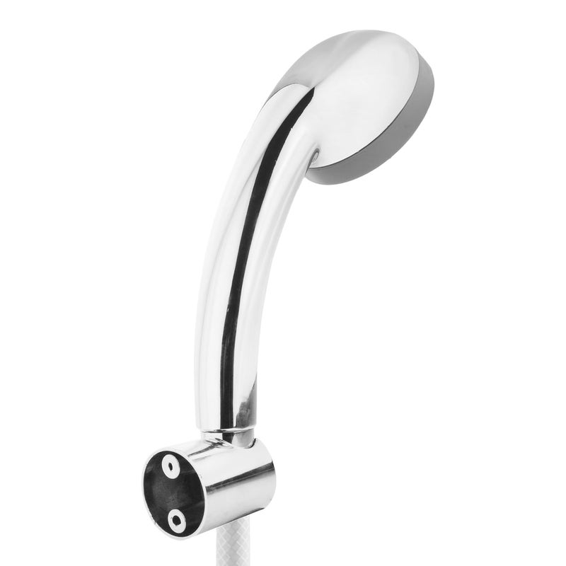 Hindware F160026CP Single Flow Hand Shower with 1 m PVC Tube and Wall Hook Chrome - Image 4