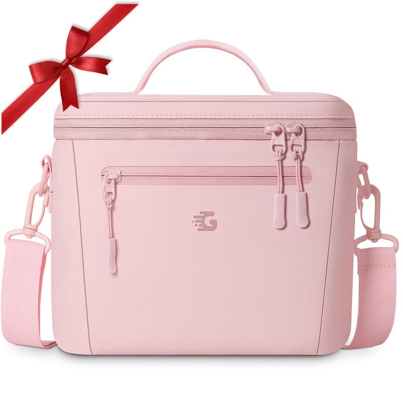 GLORIEROO Insulated Lunch Box Bag Women Girls - Waterproof Leakproof Lightweight Reusable Cooler for School Work Picnic - Back to School - Image 1