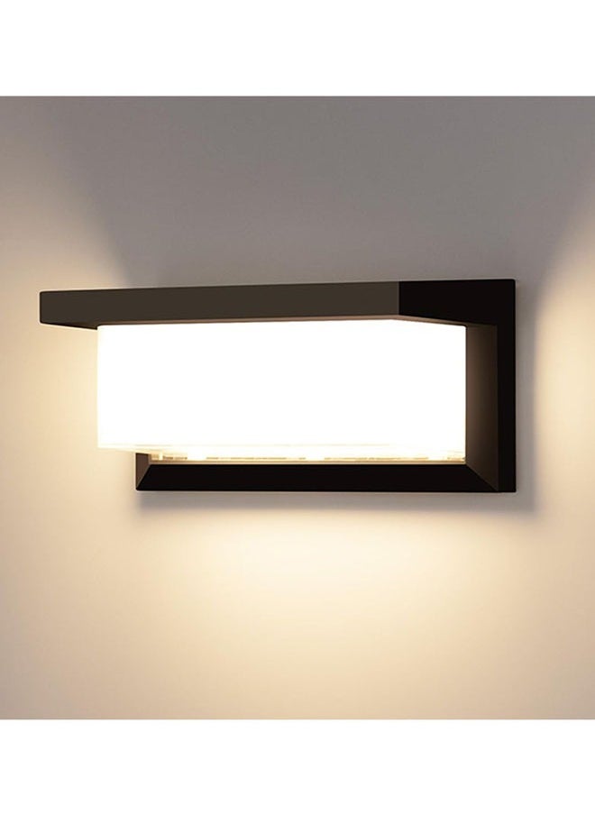 Sweet Life - Modern Outdoor Wall Lights, Solar wall light, Warmwhite 3000K Wall Mounted Lamps, Aluminum Matte Black Porch Patio Light, IP65 Waterproof for Hallway Stairs Gardens - Image 1