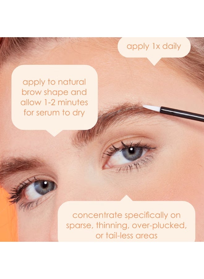 غراندي سيروم تعزيز الحواجب GrandeBROW من GRANDE Cosmetics، 3 مل (كمية تكفي 4 أشهر) - Image 3