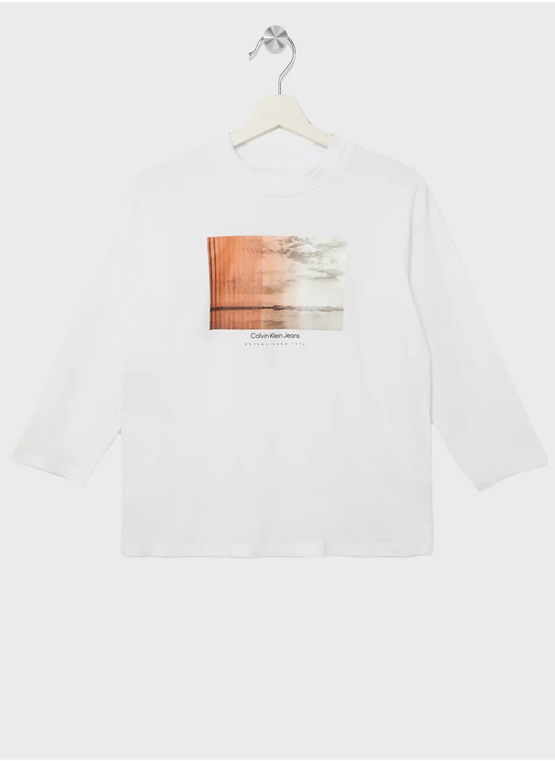 Calvin Klein Jeans Youth Essential Logo T-Shirt