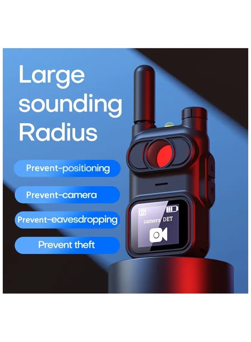 BlueFire AK780 Hidden Camera Detector with OLED Display, AI Auto Scan, RF WiFi GPS Listening Device Finder, Infrared Lens Scanner, 6-Level Adjustable Sensitivity, 4 Professional Modes, Shockproof & Windproof Design, Rechargeable Lithium Battery with USB-C Charging, Portable Anti-Spy Device for Privacy Protection in Hotels, Homes, Offices, Cars & Travel - Image 2