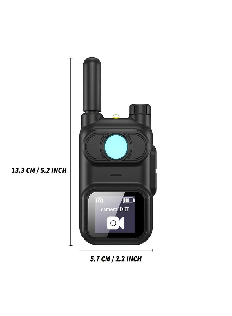 BlueFire AK780 Hidden Camera Detector with OLED Display, AI Auto Scan, RF WiFi GPS Listening Device Finder, Infrared Lens Scanner, 6-Level Adjustable Sensitivity, 4 Professional Modes, Shockproof & Windproof Design, Rechargeable Lithium Battery with USB-C Charging, Portable Anti-Spy Device for Privacy Protection in Hotels, Homes, Offices, Cars & Travel - Image 3