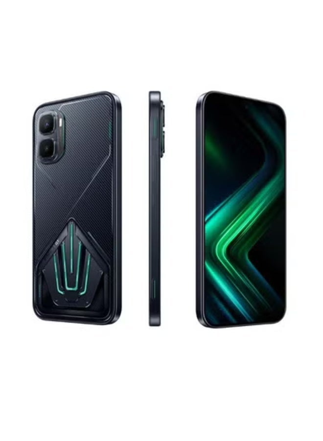 إنفينيكس GT 50 Pro with Earbuds Cooling Fan And Cover -24GB RAM (12+12) - 512 GB Storage- 5G Gaming Smartphone -  6.78-inch - 144Hz AMOLED - Black Abyss- Cooling Edition - Image 4