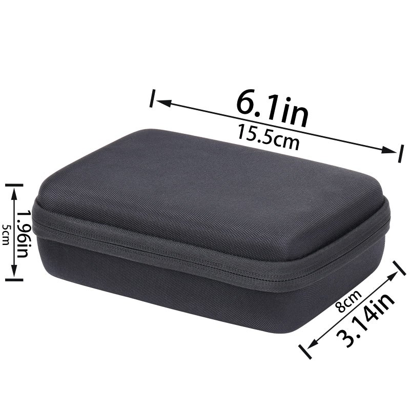 co2CREA Hard Travel Case Replacement for Canon SELPHY QX20 / QX10 Portable Square Photo Printer (Black Case) - Image 4