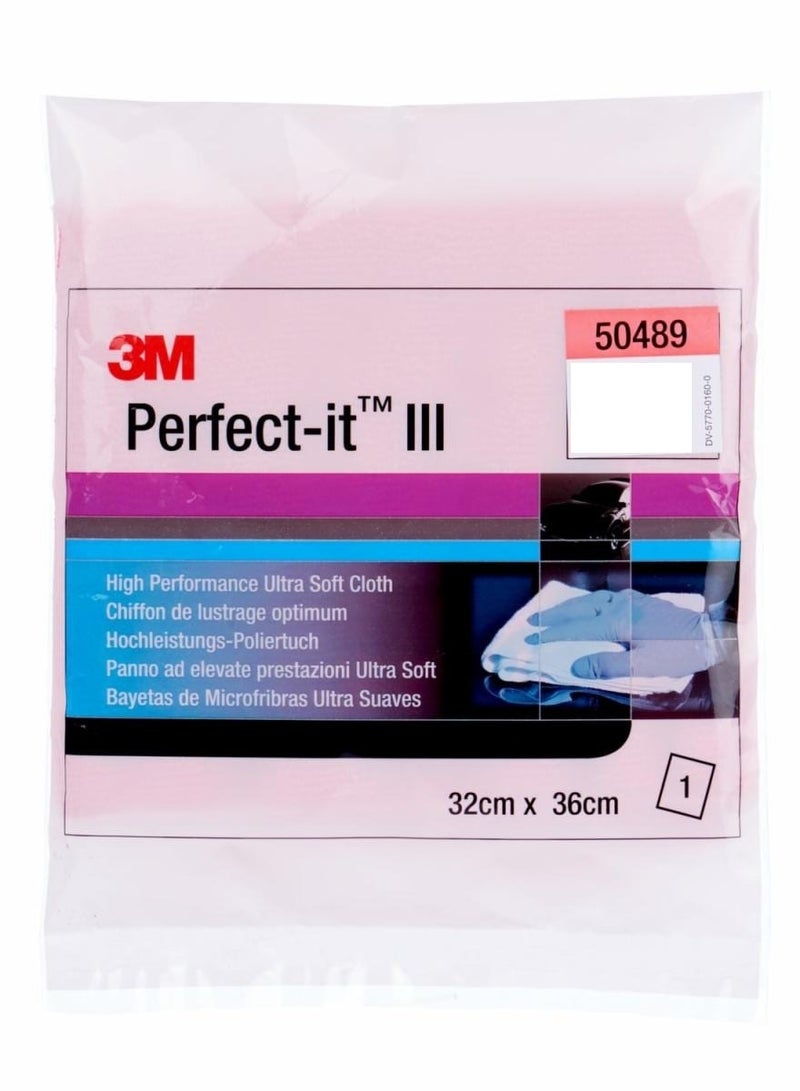 3M Polish Rosa Ultra Soft Polishing Cloth Pink - Image 1