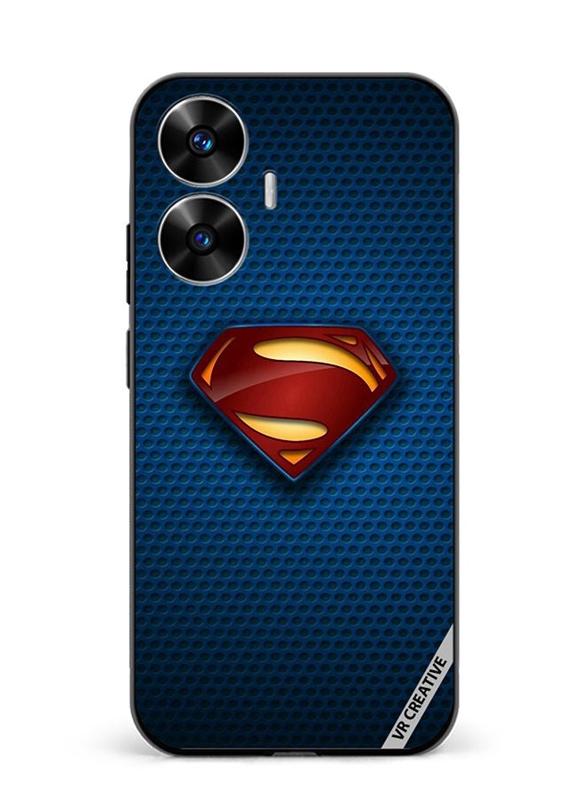 VR CREATIVE Protective Case Cover For Realme C55 Superman Design Multicolour - Image 1