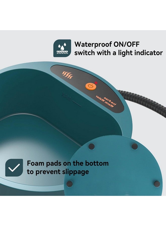 Namsan Heated Dog Bowl, 2.2L, Outdoor Heated Water Bowl For Cats Dogs Chickens Bird Bath, Smart Heated Pet Bowl Provides Drinkable Water In Winter, Wild Animals Winter ThermalBowl Warm Water Dish - Image 4