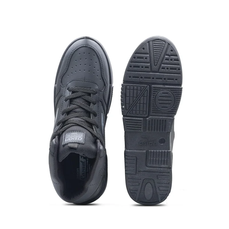 أسيان Casual Black Sneakers for Men