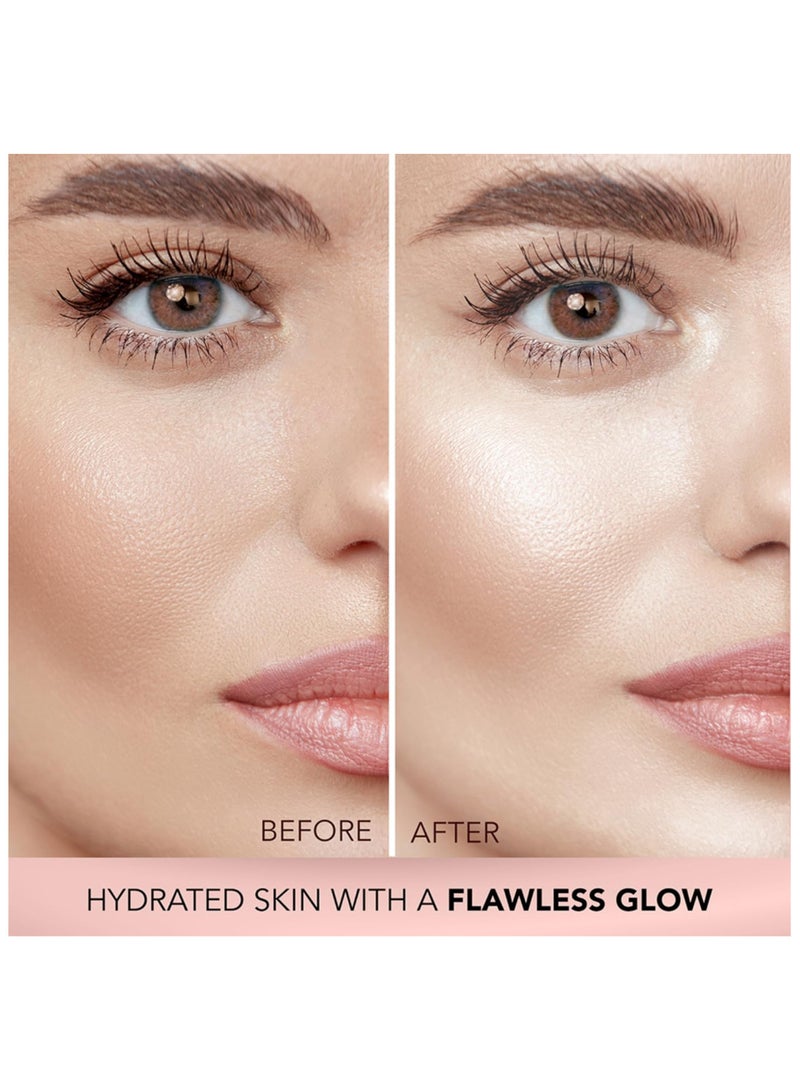 Facescanada Strobe Cream - Rose Gold, 30ml | Primer + Highlighter + Moisturizer | Shea Butter & Hyaluronic Acid | Intense Hydration | Flawless Radiant Dewy Skin | Illuminating & Glowing Makeup Base - Image 3