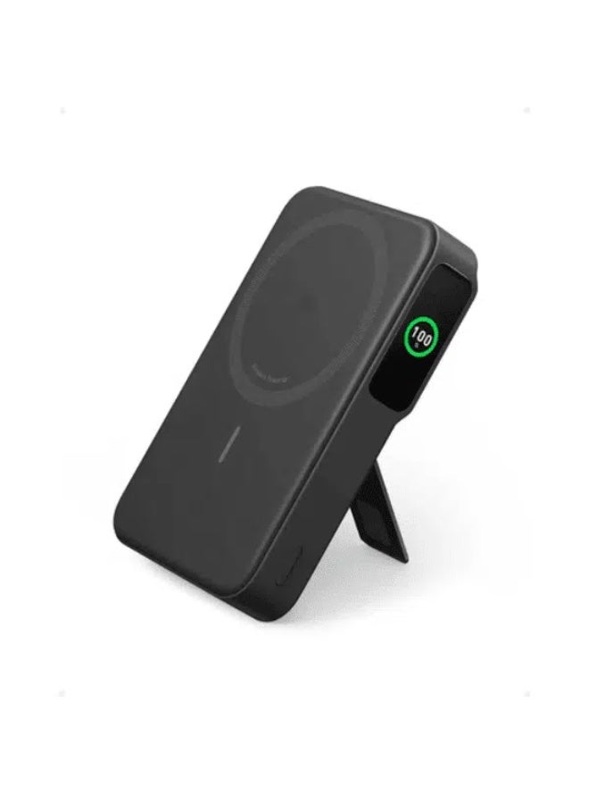 Anker A1654P11 Ultra Fast CHARGING, Qi2 Certified, 15W 10000mAh Magsafe power Bank with Smart Display – Black Stone - Image 1