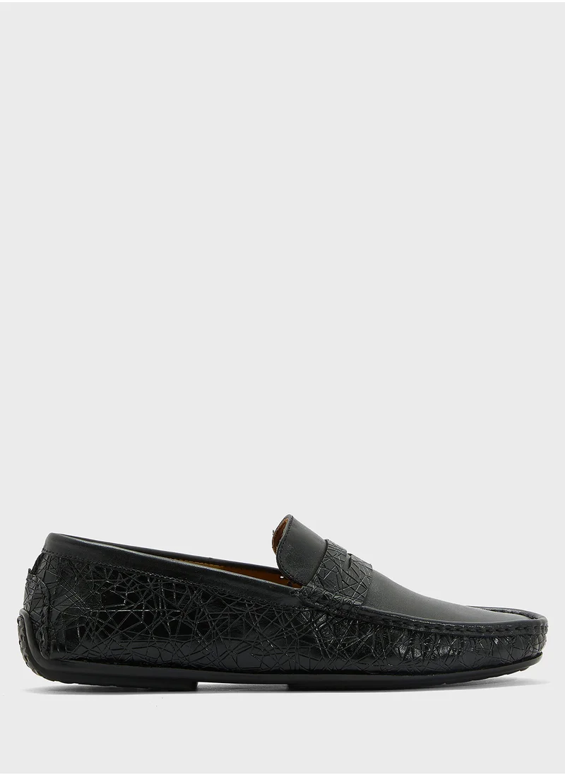 Robert Wood Genuine Leather Loafers