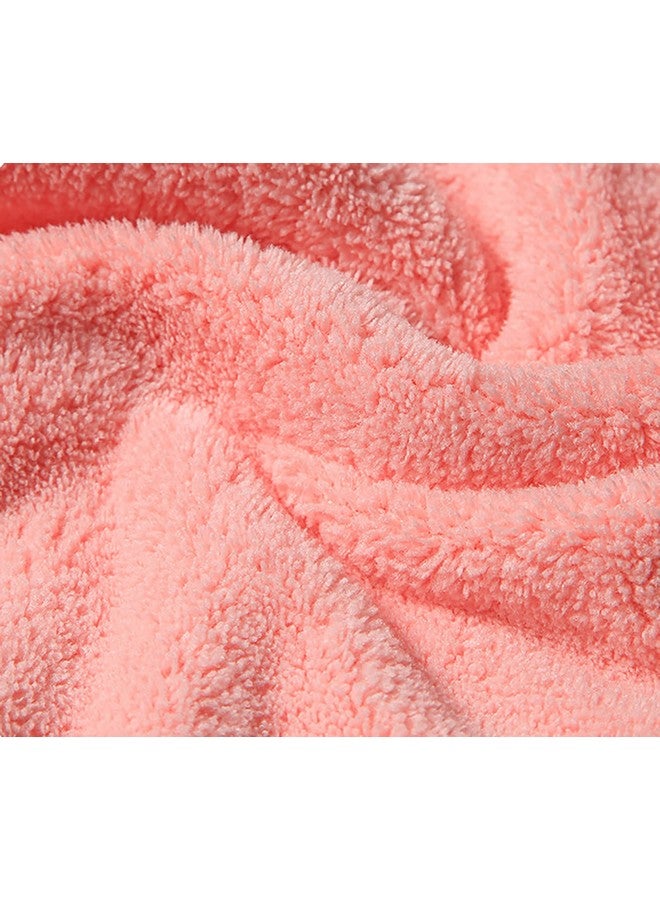 CLUZE CLUZE Microfiber Hair Towel Wrap | Hair Drying Towel, Ultra Absorbent Fast Drying Hair Towel Wraps for Wet Hair (Pink) - Image 4