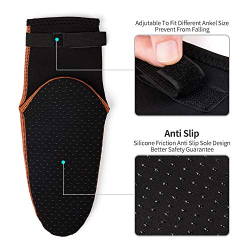 COPOZZ Diving Socks 3mm Neoprene Beach Water Socks-Anti Slip for Snorkel Swim Youth Men Women - Image 3